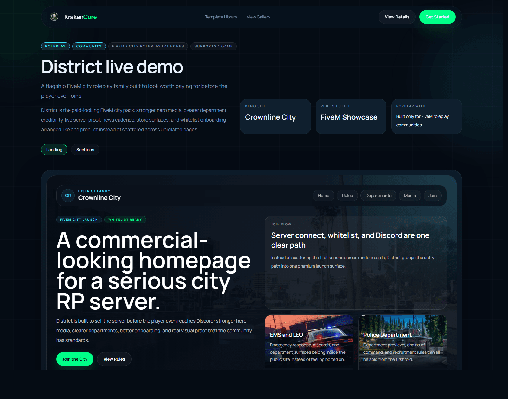 District flagship preview
